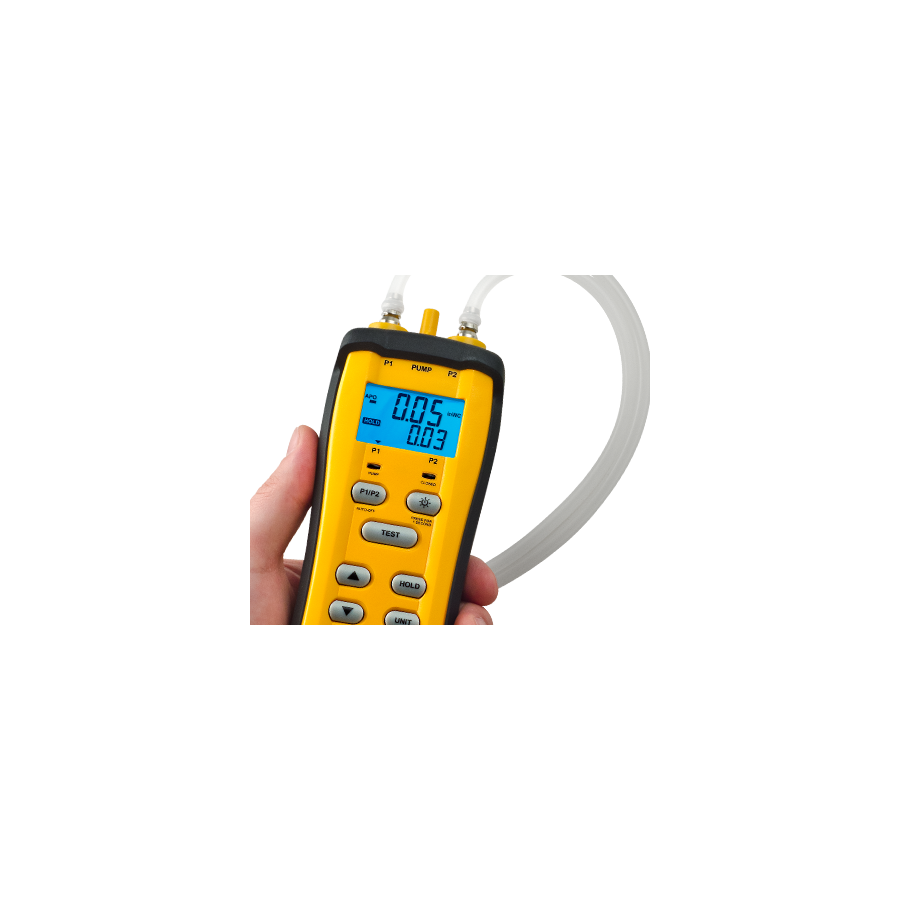 SDMN6: Manometer with Air Pump for Pressure Switch Calibration