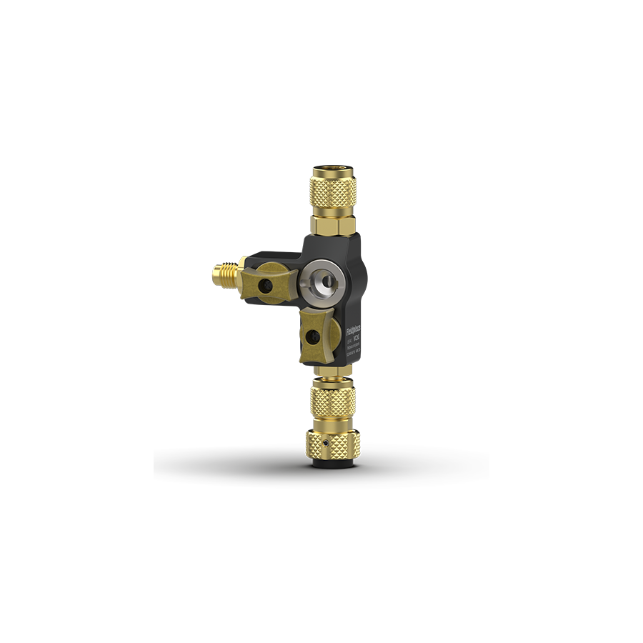 VC2GE Valve Core Removal Tool w/Dual Ball Valve & Sight Glass